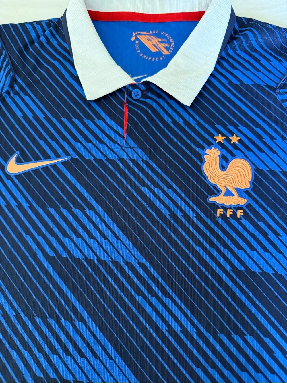 Nike France National Team Home WC 26 Pitch Soccer Jersey IB5158-480 Men’s Sz: M